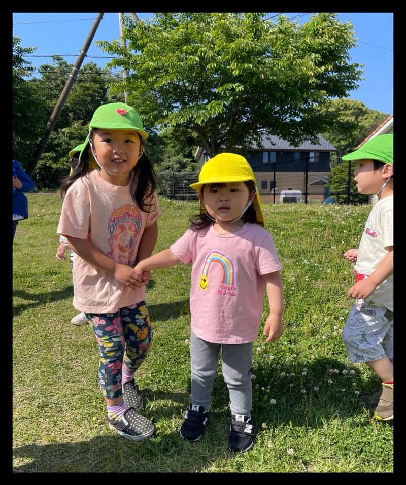 公園で自由に遊ぶ時間