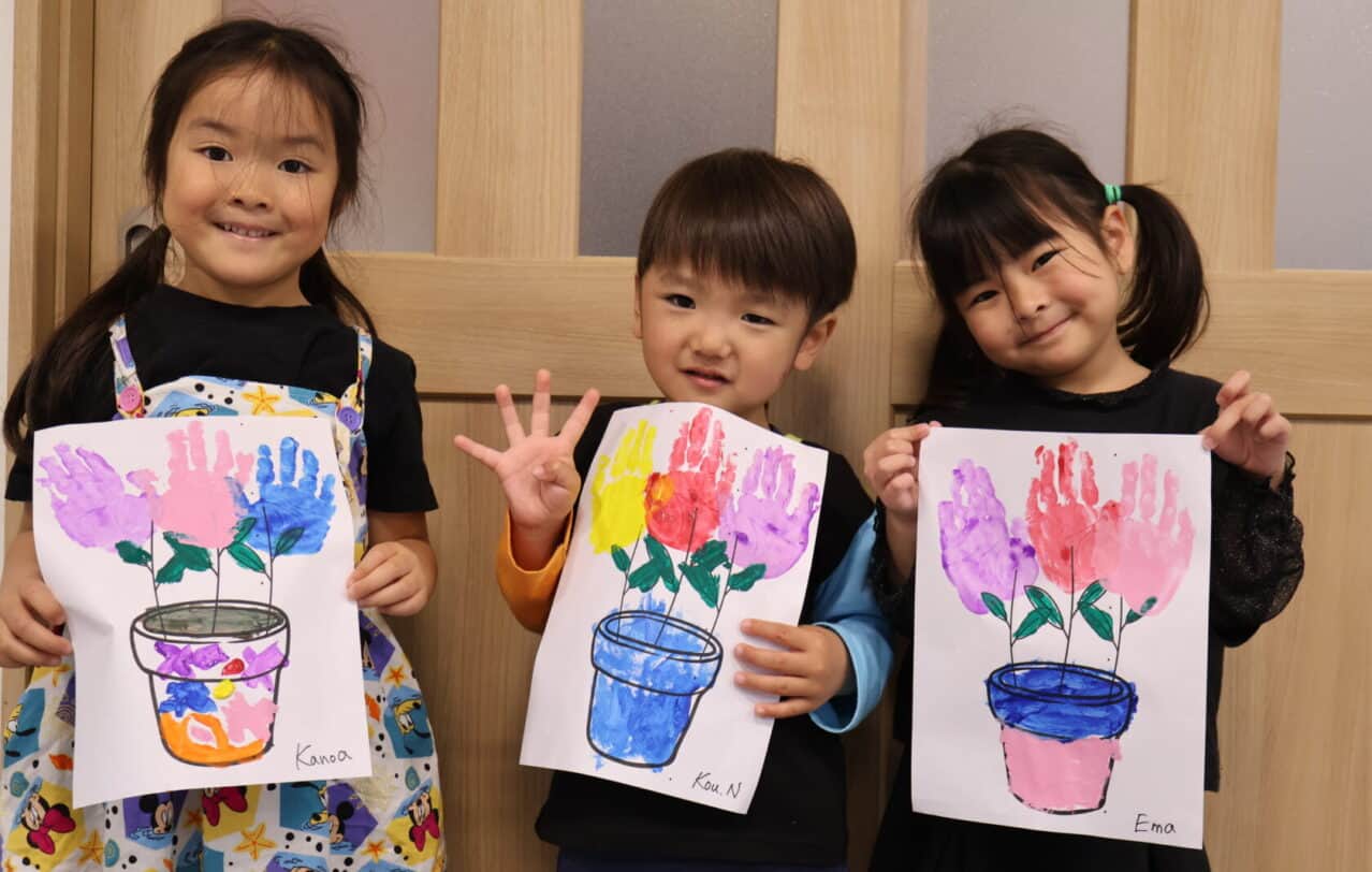 熊本のヒルトップインターナショナルスクール Painting