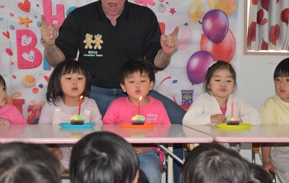 Birthday Party,ヒルトップインターナショナルスクール,熊本インターナショナルスクール,熊本英語幼稚園,熊本英語保育園,Hilltop International School